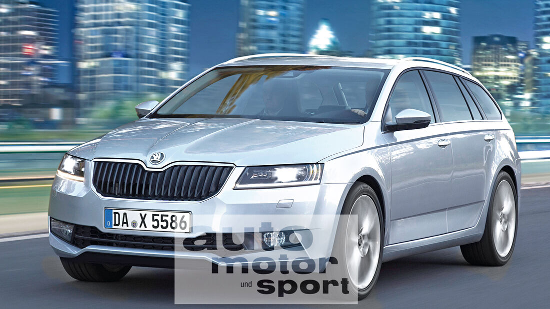 Skoda Superb, Frontansicht