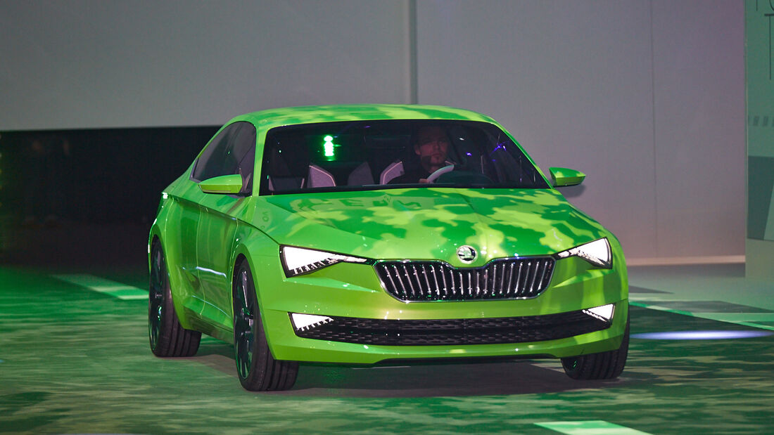 Skoda Vision C, Genfer Autosalon, Messe 2014