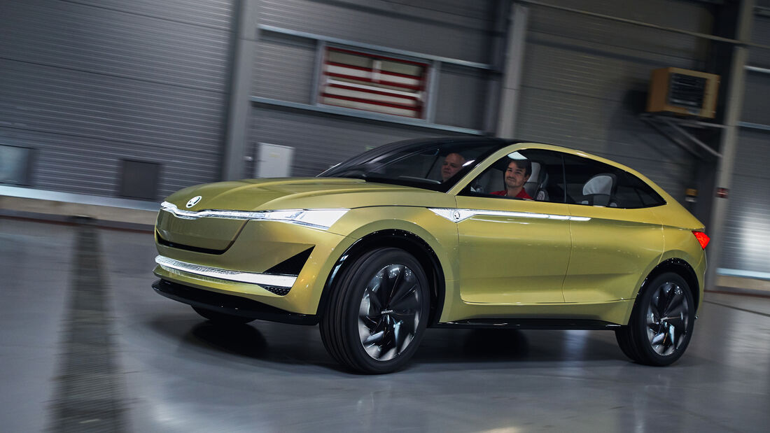 Skoda Vision E, Fahrbericht, Concept-Car