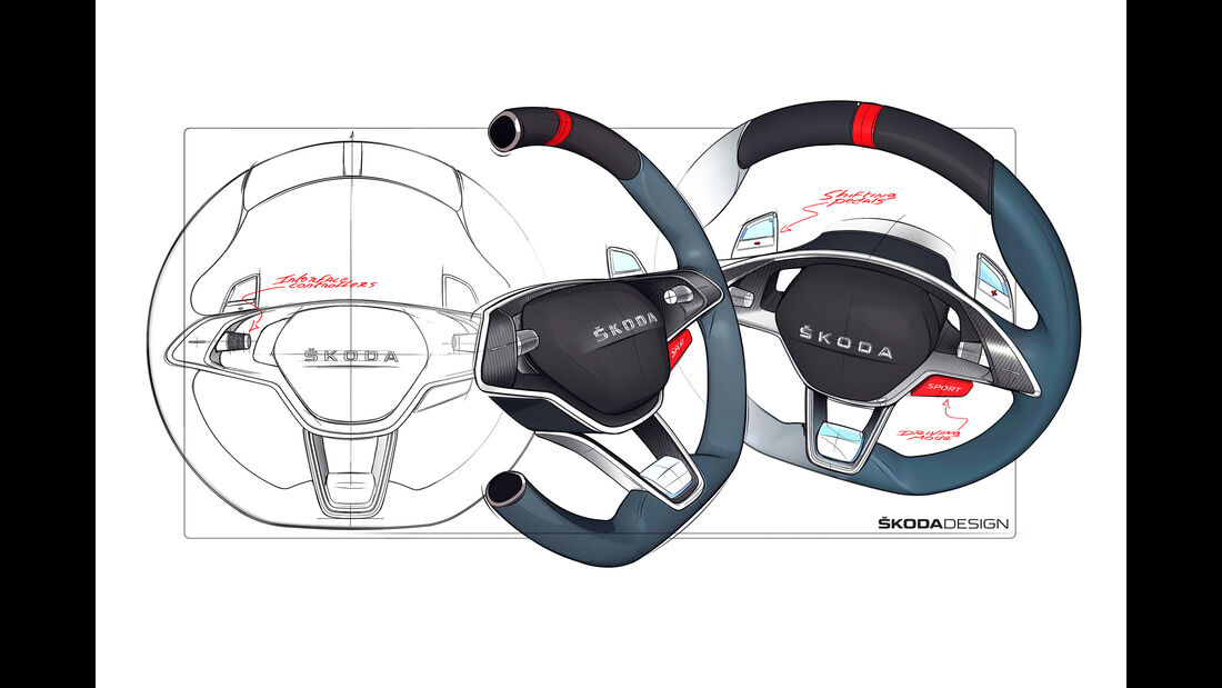 Skoda Vision RS Concept Studie 2018