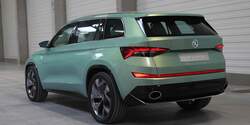 Skoda Vision S Fahrt