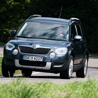 Skoda Yeti, Frontansicht