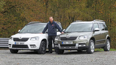 Skoda Yeti Offroad, Heckansicht