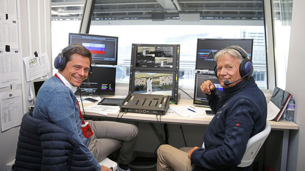 Sky TV - Marc Surer & Sascha Roos - Formel 1