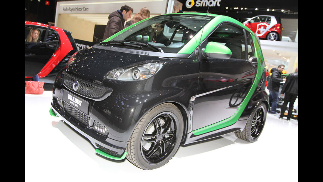 Smart Brabus Electric Drive, Autosalon Genf 2012, Messe, Tuner, Smart, Brabus