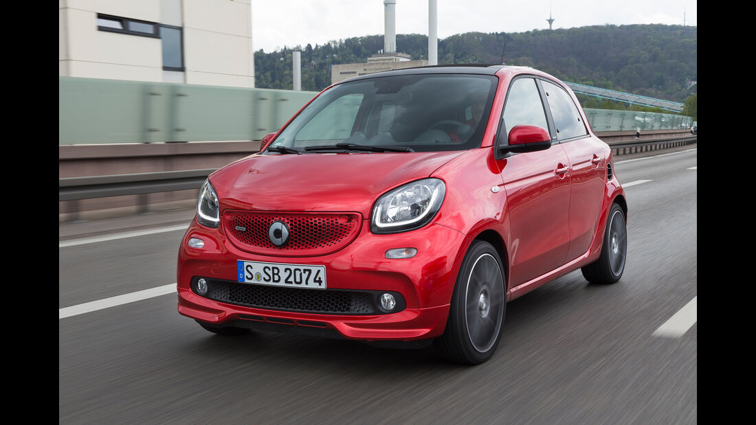 Smart Forfour Brabus, Frontansicht