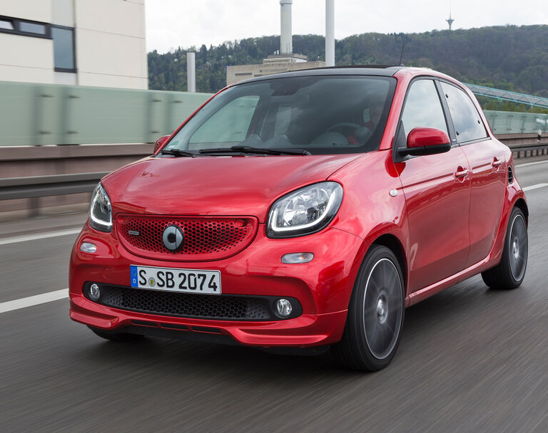 Smart Forfour Brabus 2017 Im Test Auto Motor Und Sport