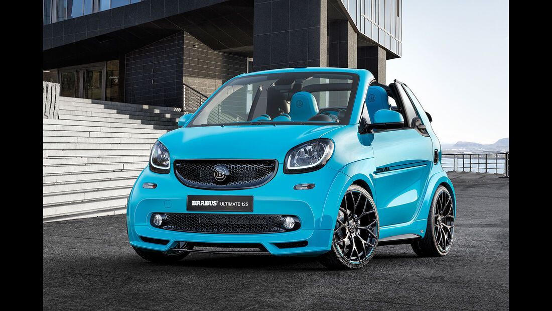 Smart Fortwo Brabus Ultimate 125 Cabrio 125 Ps Im Kleinstwagen Auto