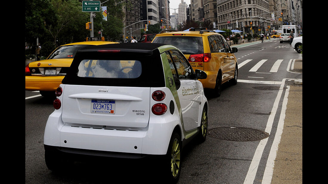 Smart Fortwo Electric Drive, New York