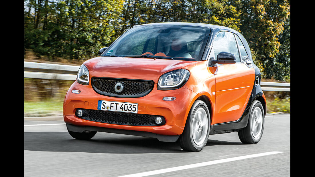 Smart Fortwo, Frontansicht
