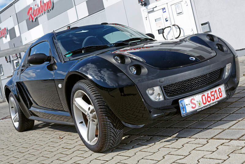 Smart Roadster Softtouch, Cabrios vom Kiesplatz