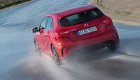 Sommerreifen-Test, Mercedes A 250, Heckansicht