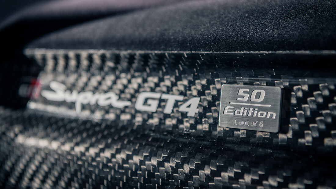 Sondermodell Toyota GR Supra GT4 „50 Edition“