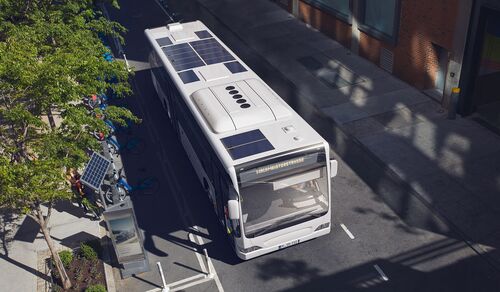 Sono Motors Linienbus Solardach