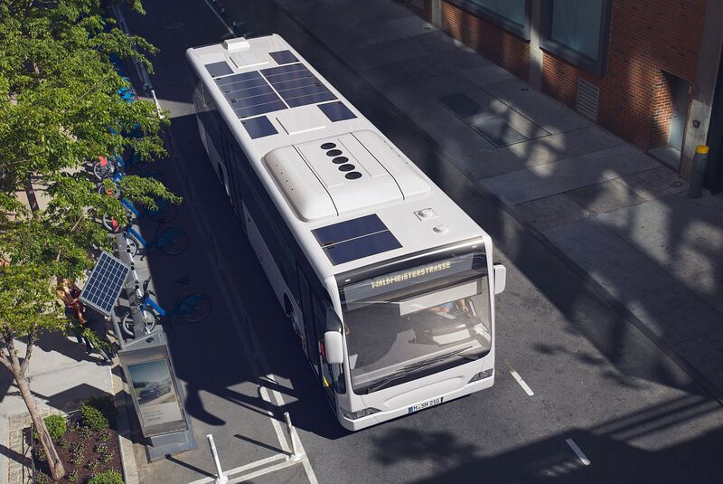 Sono Motors Linienbus Solardach
