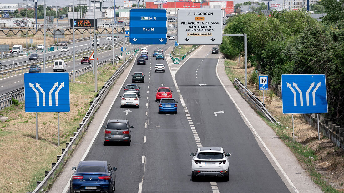 Spanien Autobahn