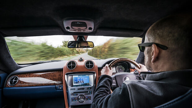 Speedback GT, Cockpit, Fahrersicht