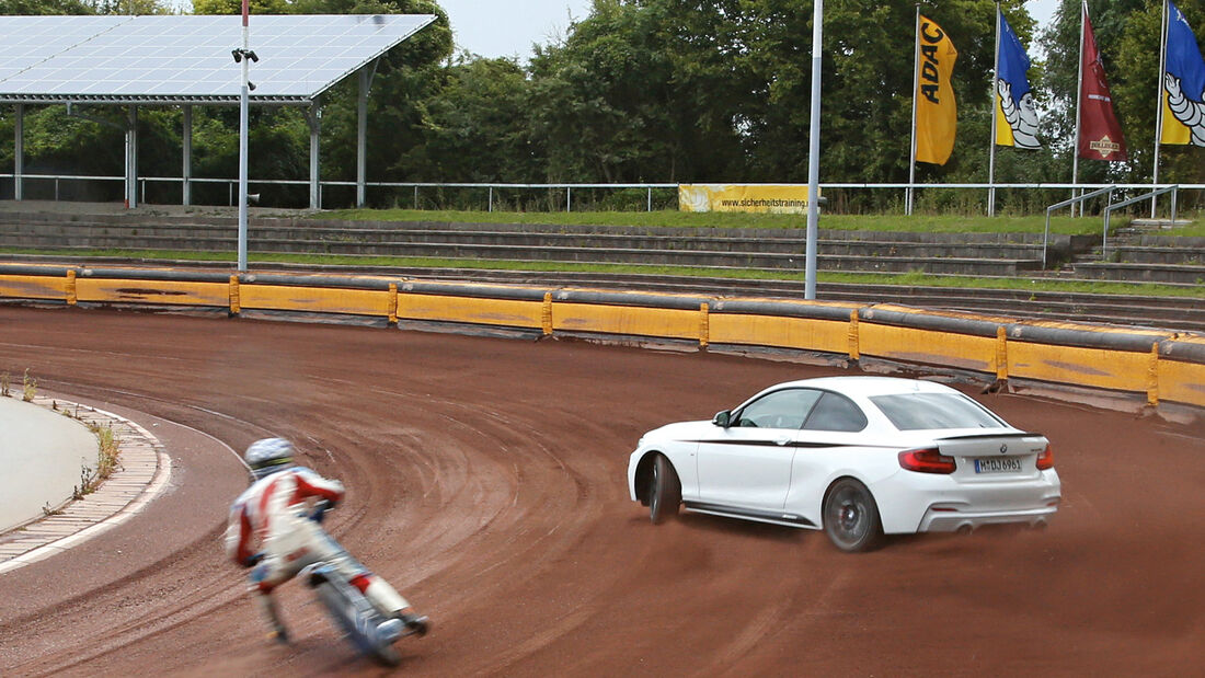 Speedwaybahn, BMW M235i, Impression