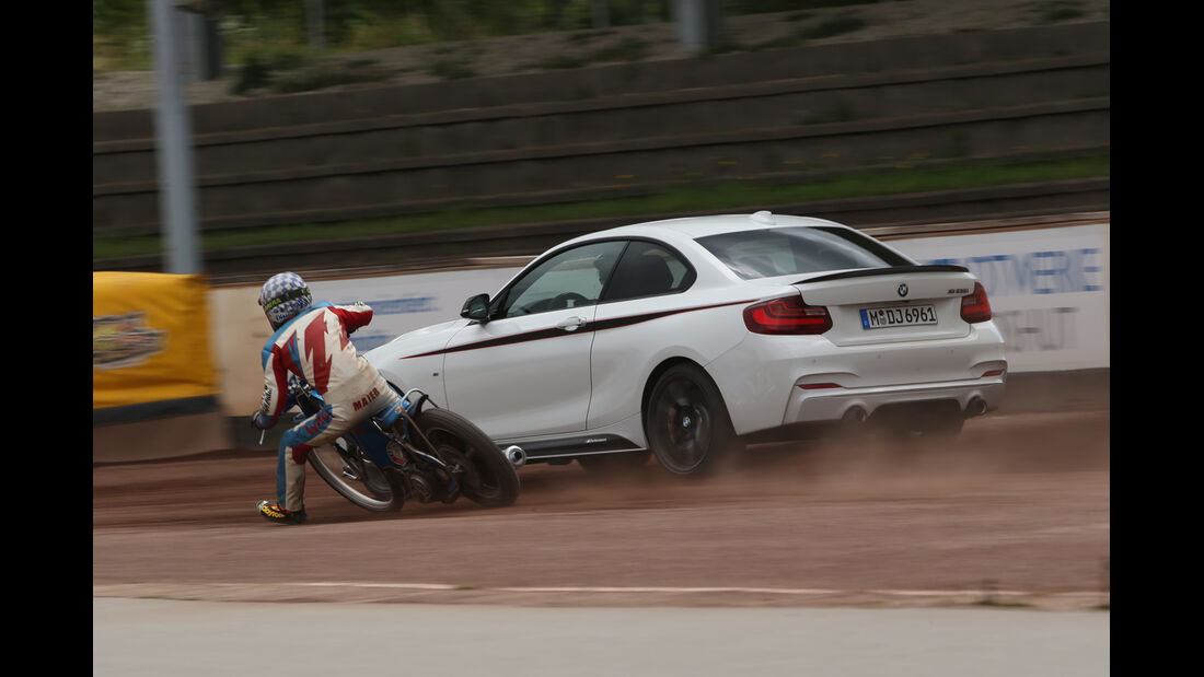 Speedwaybahn, BMW M235i, Impression