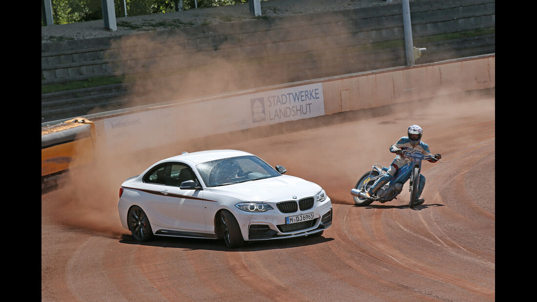 Speedwaybahn, BMW M235i, Impression