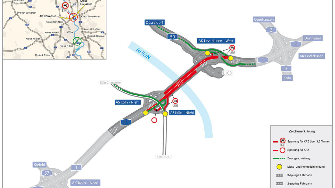 Sperranlage auf Fechinger Talbrücke