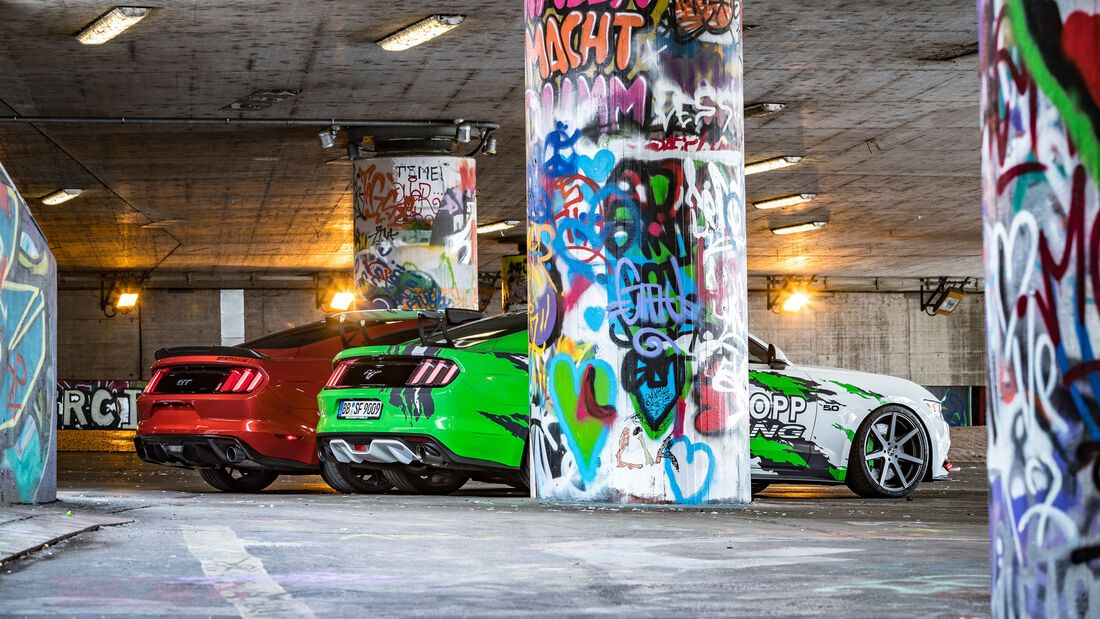 Spezial Sportscars & Tuning 2017 Ford Mustang Geiger Kompressor Schropp SF 600R Vergleich