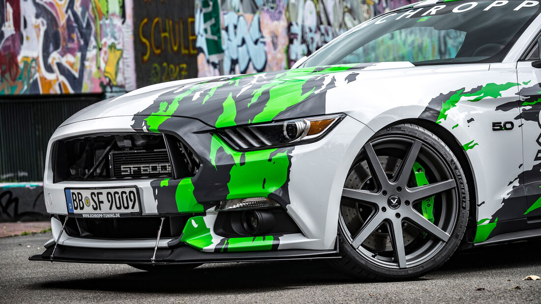 Spezial Sportscars & Tuning 2017 Ford Mustang Geiger Kompressor Schropp SF 600R Vergleich