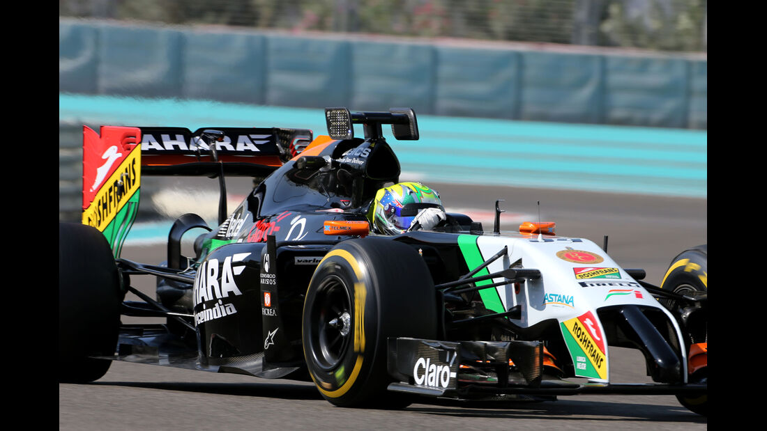 Spike Goddard - Force India - Formel 1 - Test - Abu Dhabi - 26. November 2014