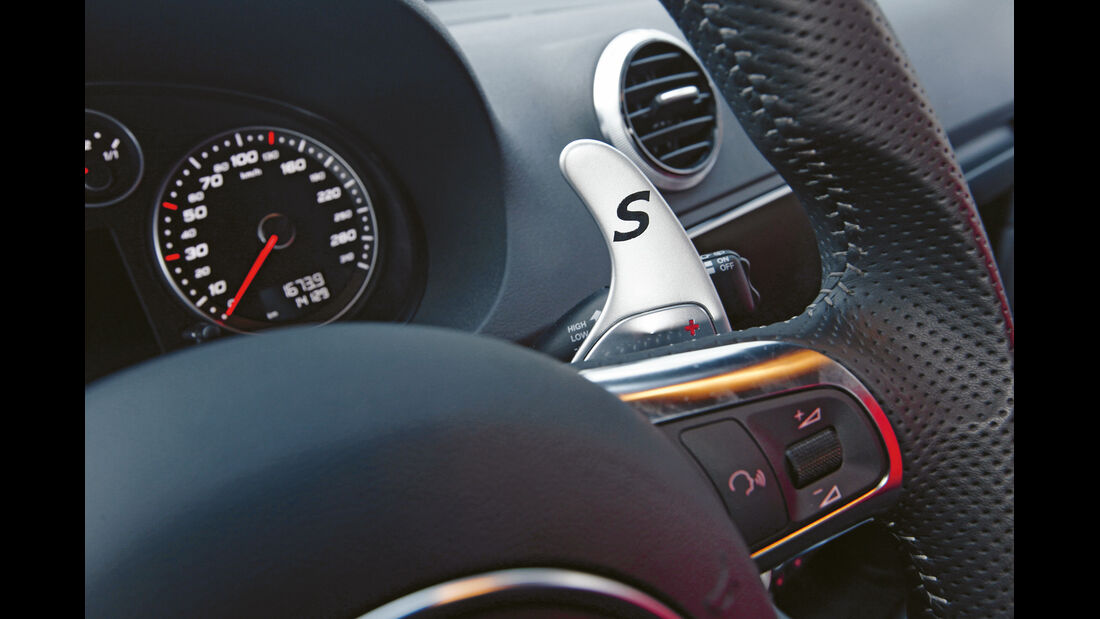 Sportec-Audi RS 470, Rundinstrumente, Wippschalter