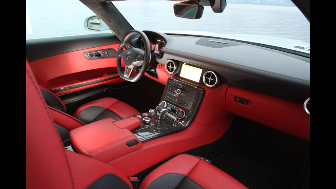 Sportwagen, Mercedes SLS AMG, Innenraum