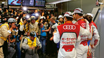Sportwagen-WM, Audi-Fahrer, Box, Fotografen