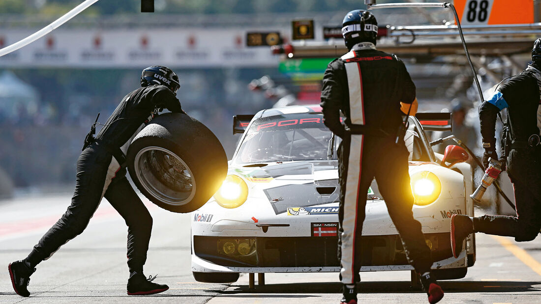 Sportwagen-WM, Porsche, Boxenstopp