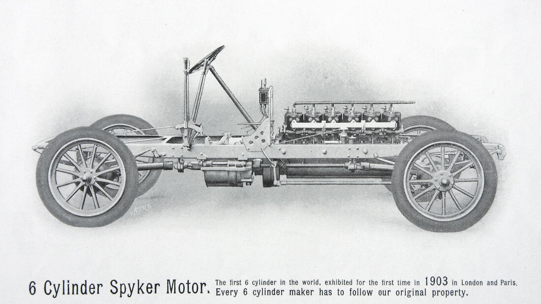 Spyker, Sechszylinger, 1906
