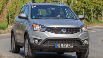 SsangYong Korando e-XDi 200, Frontansicht