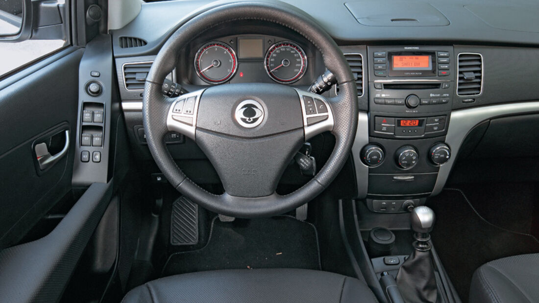 Ssangyong Korando 2.0 E-Xdi, Cockpit