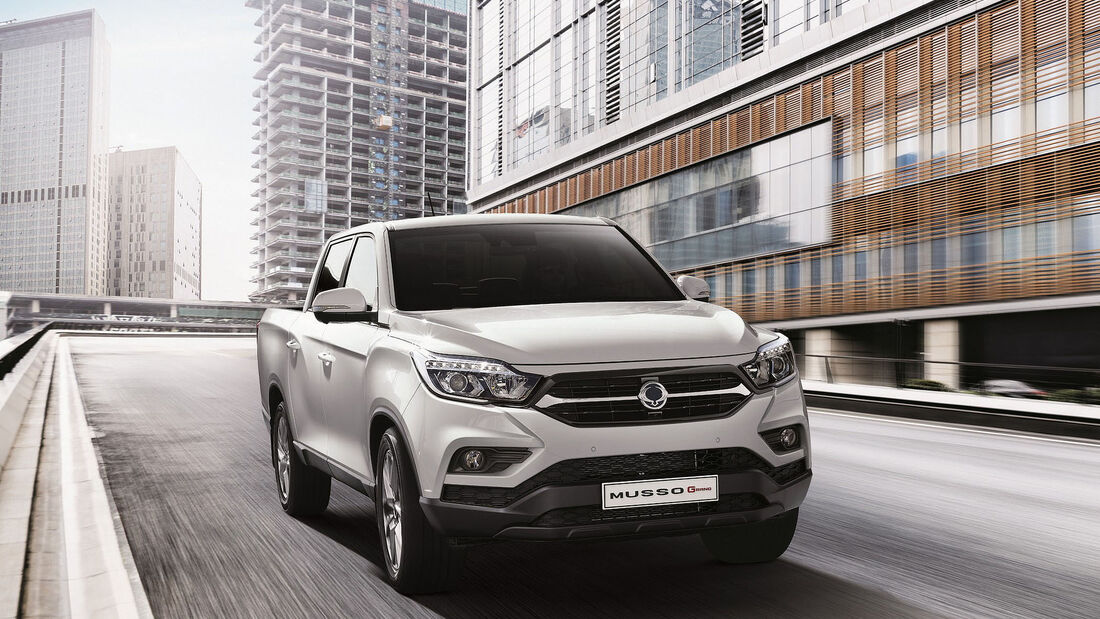 Ssangyong Musso Grand auf dem Autosalon Genf 2019