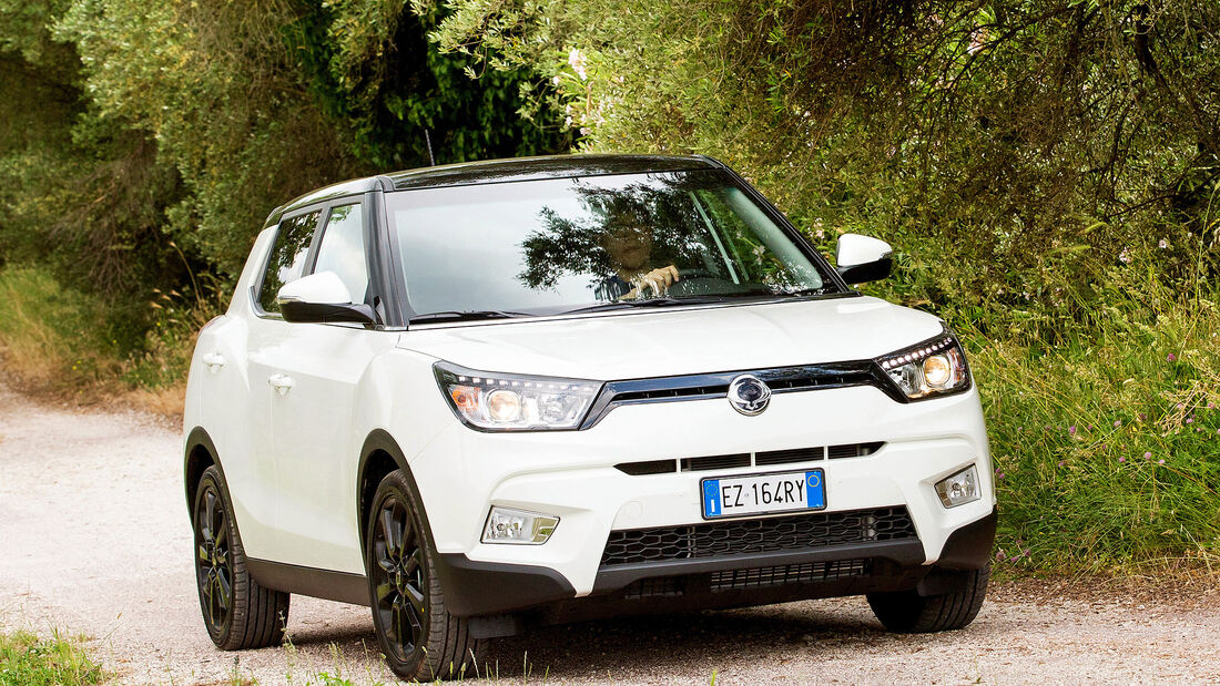 Ssangyong Tivoli Fahrbericht Rom