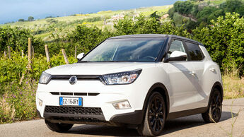 Ssangyong Tivoli Fahrbericht Rom