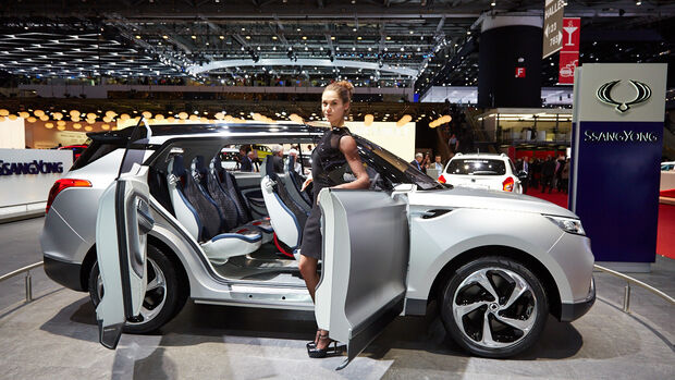 Ssangyong XLV Concept, Genfer Autosalon, Messe, 2014