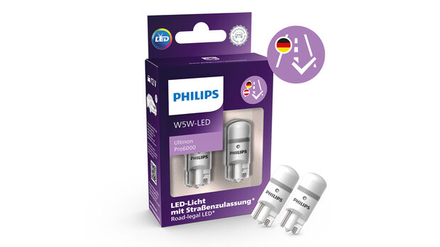 Standlicht Philips Ultinon Pro6000 LED W5W