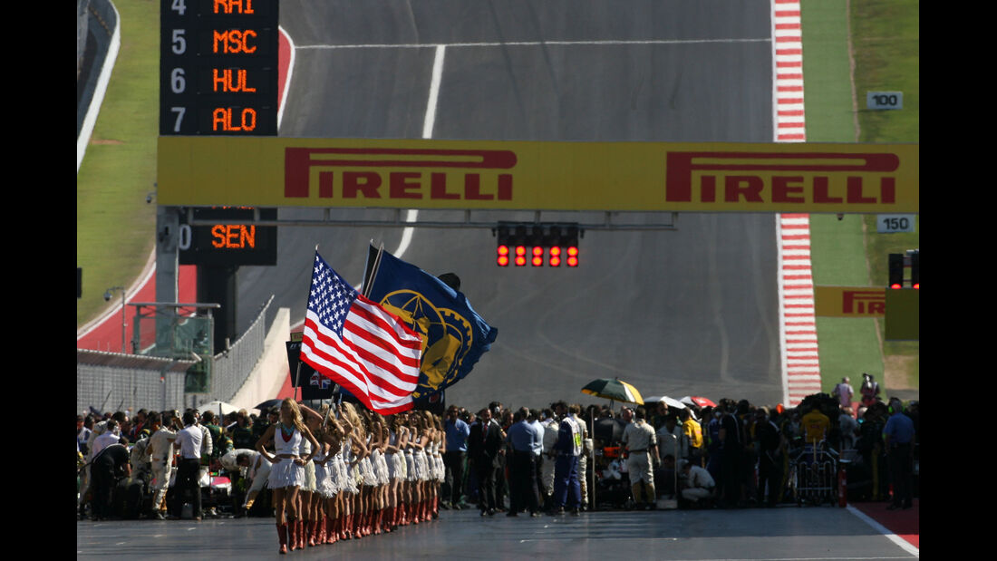 Start Formel 1 Austin GP USA 2012