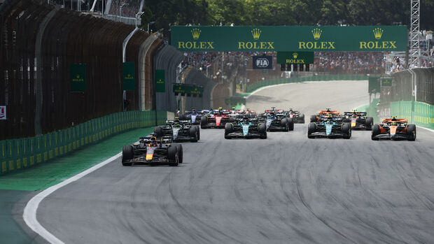 Start - Formel 1 - GP Brasilien 2023 - Rennen 