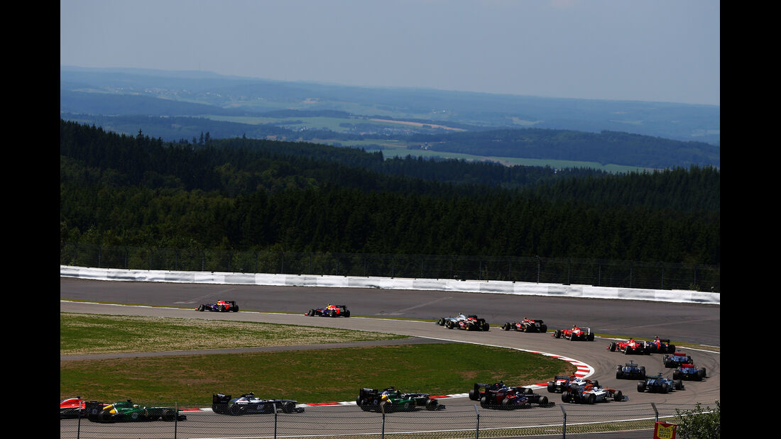Start - Formel 1 - GP Deutschland 2013
