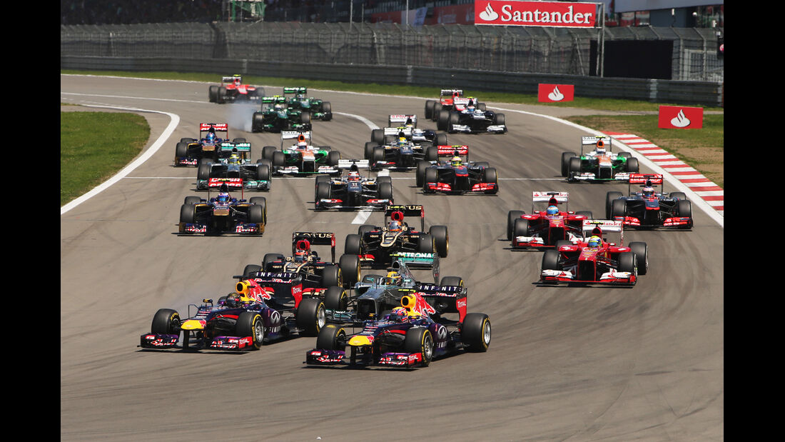 Start - Formel 1 - GP Deutschland 2013