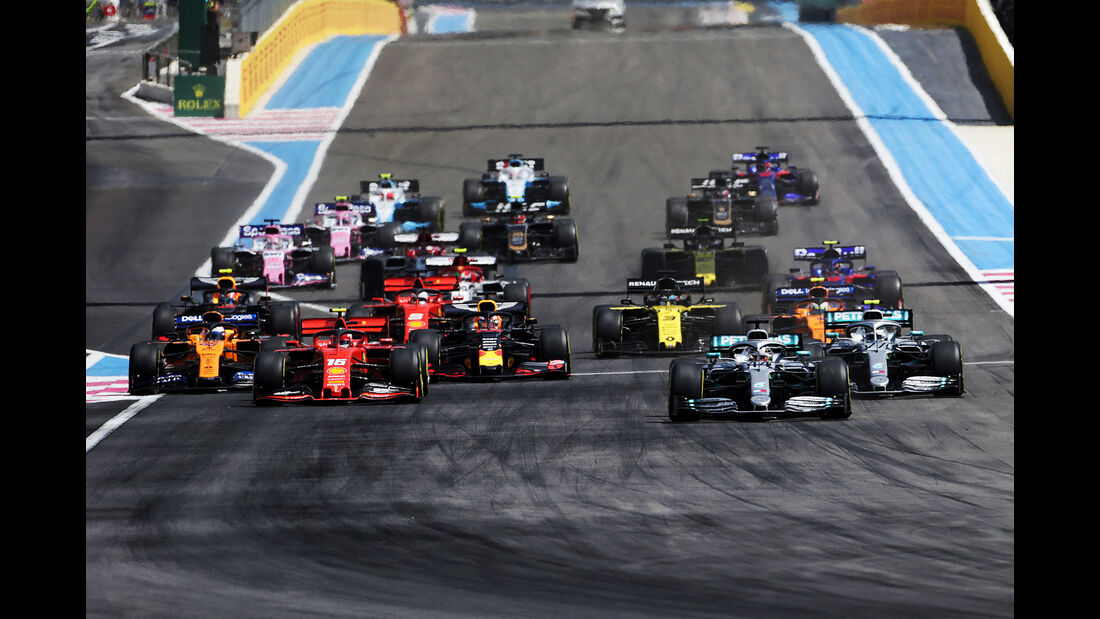 Start - Formel 1 - GP Frankreich 2019