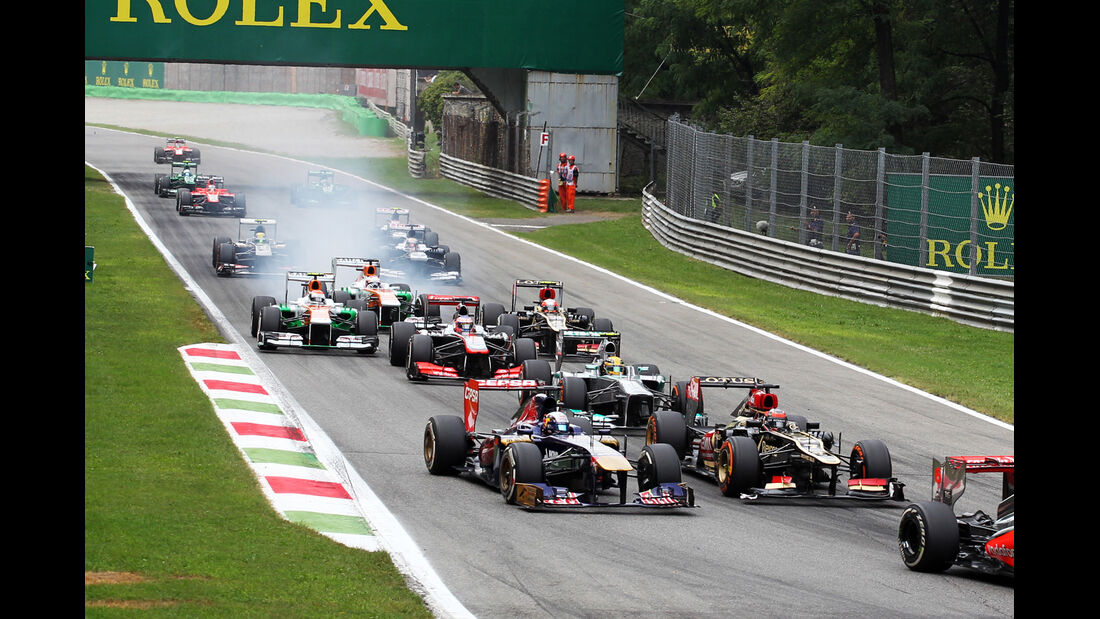 Start - Formel 1 - GP Italien 2013