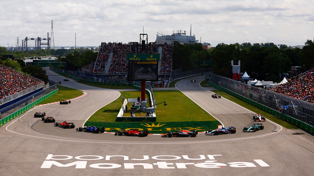 Start - Formel 1 - GP Kanada 2023