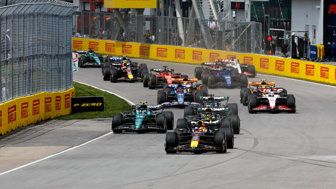 Start - Formel 1 - GP Kanada 2023