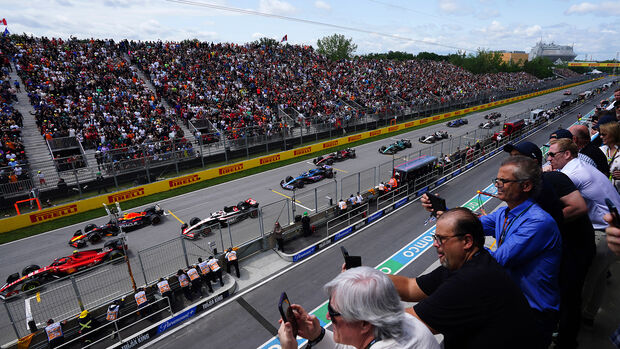 Start - Formel 1 - GP Kanada 2023