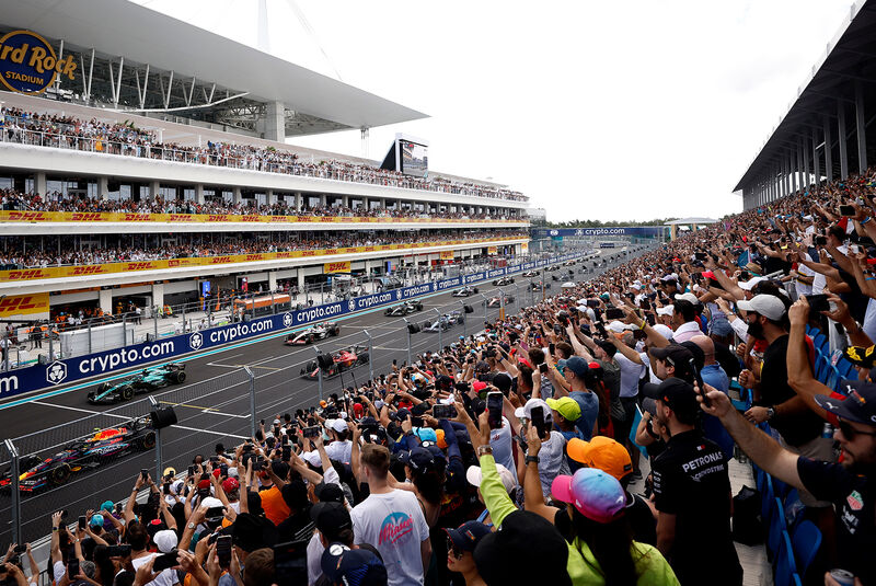 Start - Formel 1 - GP Miami 2023